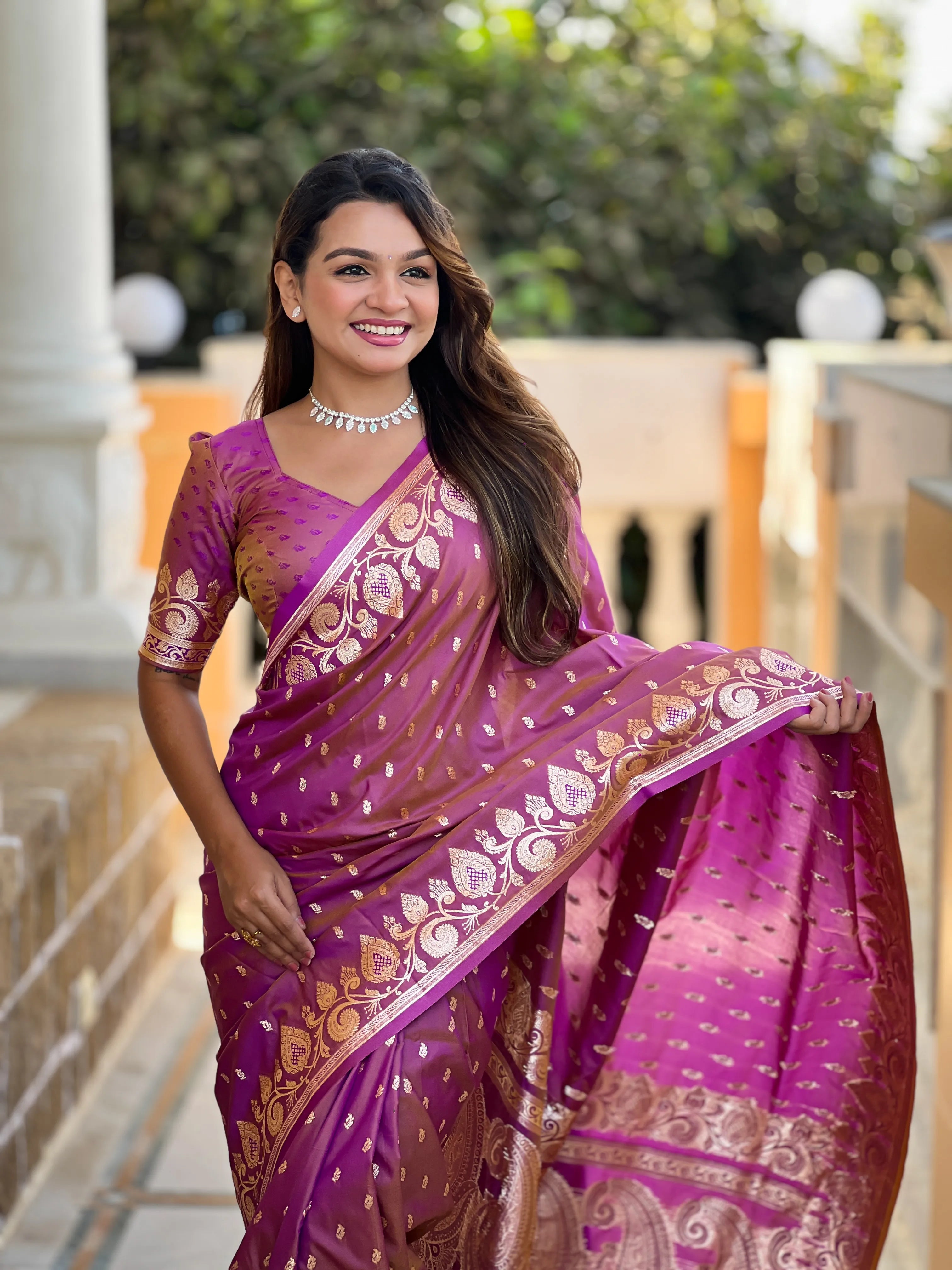 Soft Silk Banarasi Rich Pallu Saree