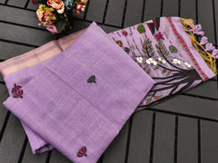Ghicha Cotton Designer Weaving Saree