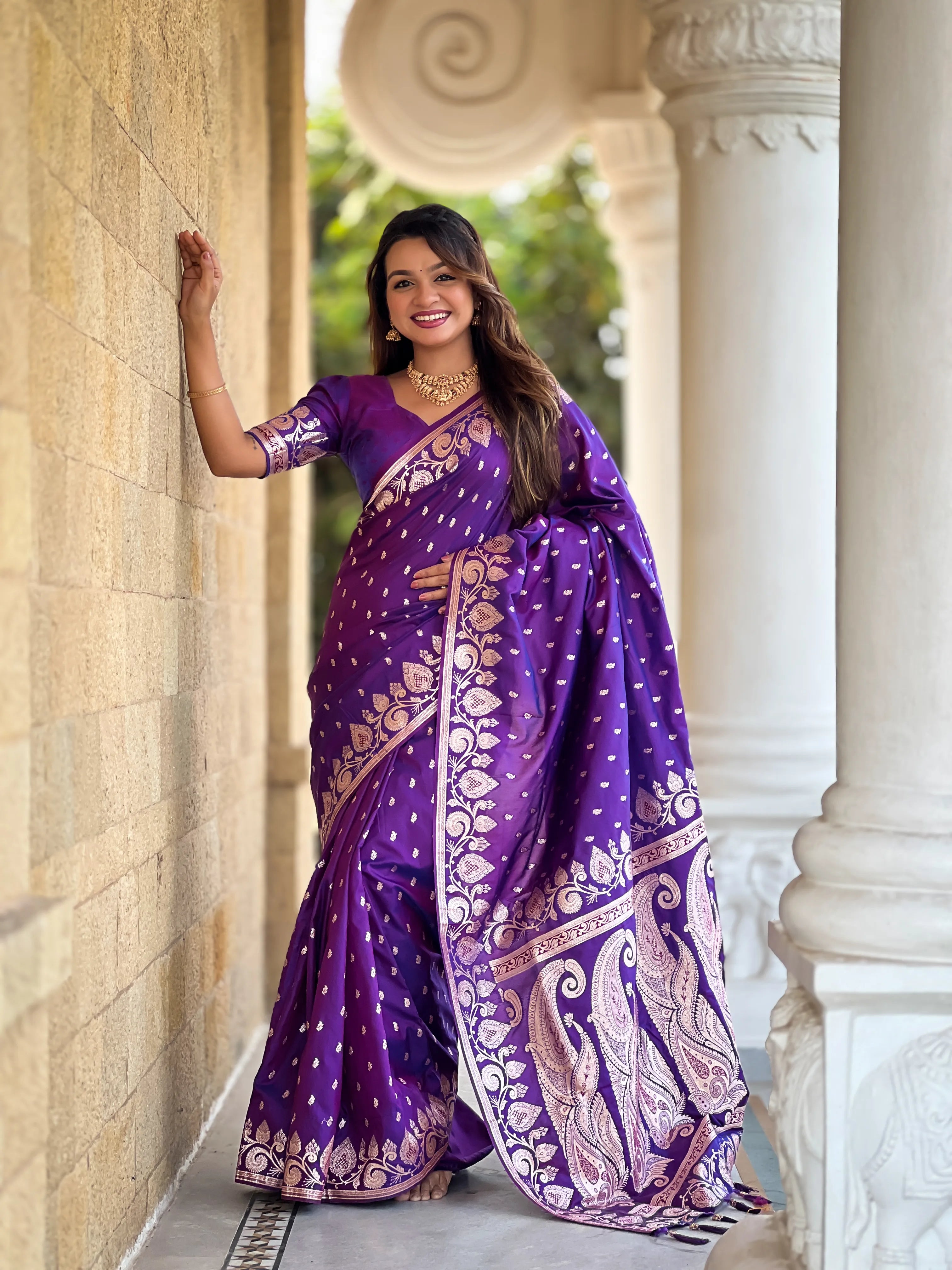 Soft Silk Banarasi Rich Pallu Saree