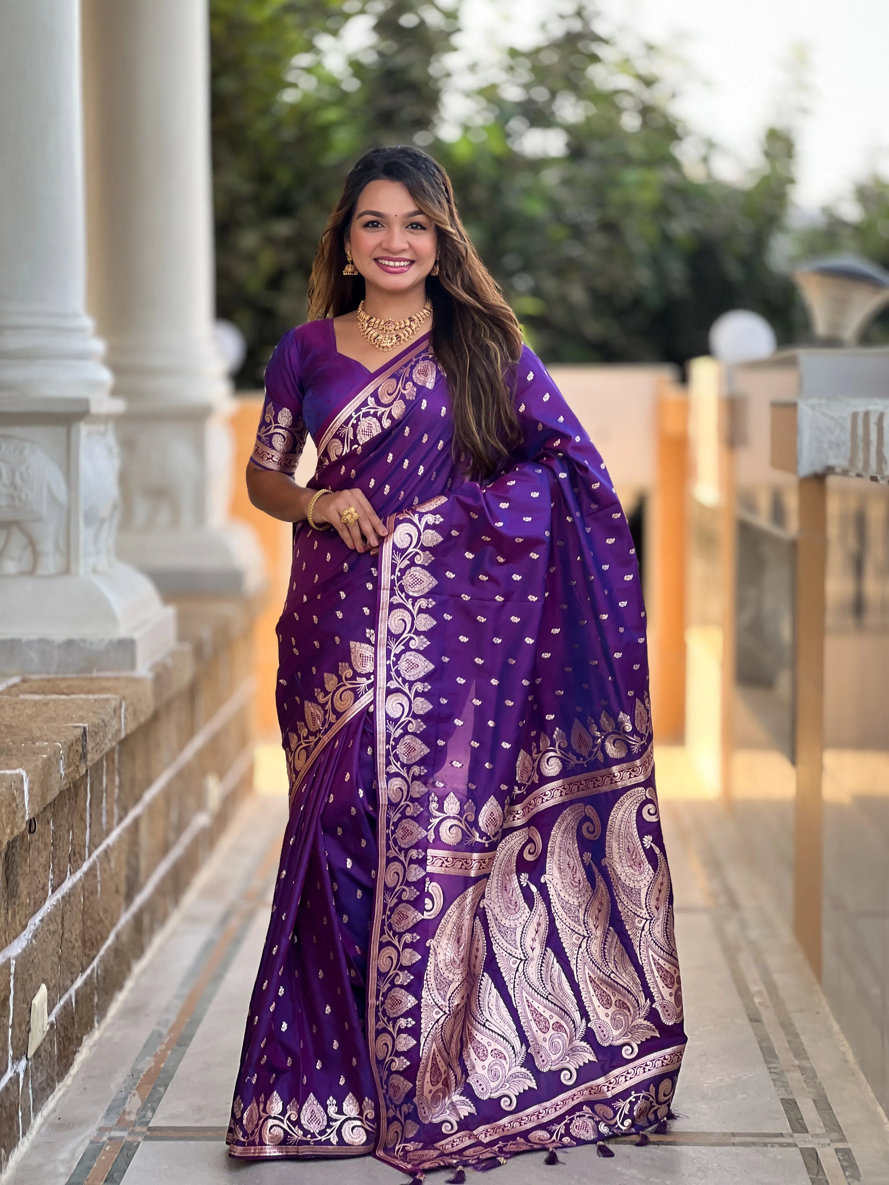 Soft Silk Banarasi Rich Pallu Saree