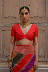 Banarasi Handlloom Rich Weaving Pallu Saree