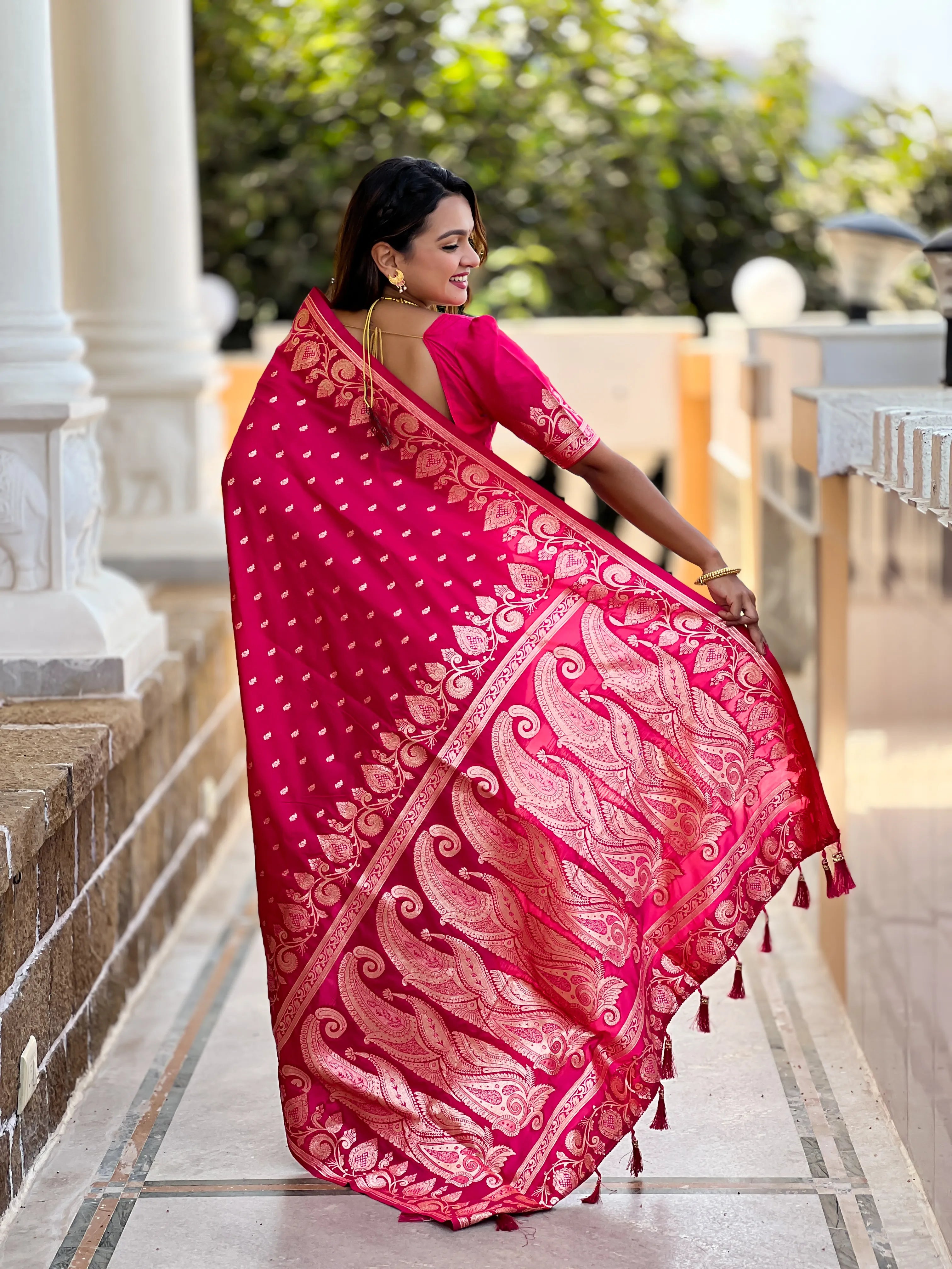 Soft Silk Banarasi Rich Pallu Saree