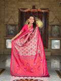 Soft  Silk Meenakari Kanjivaram Saree