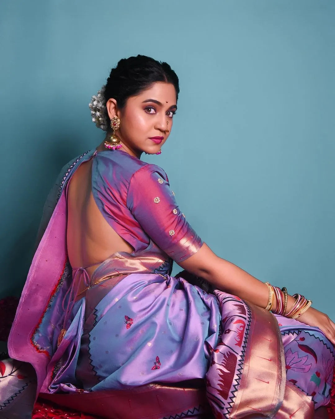 Pure Banarasi Paithani Silk Saree