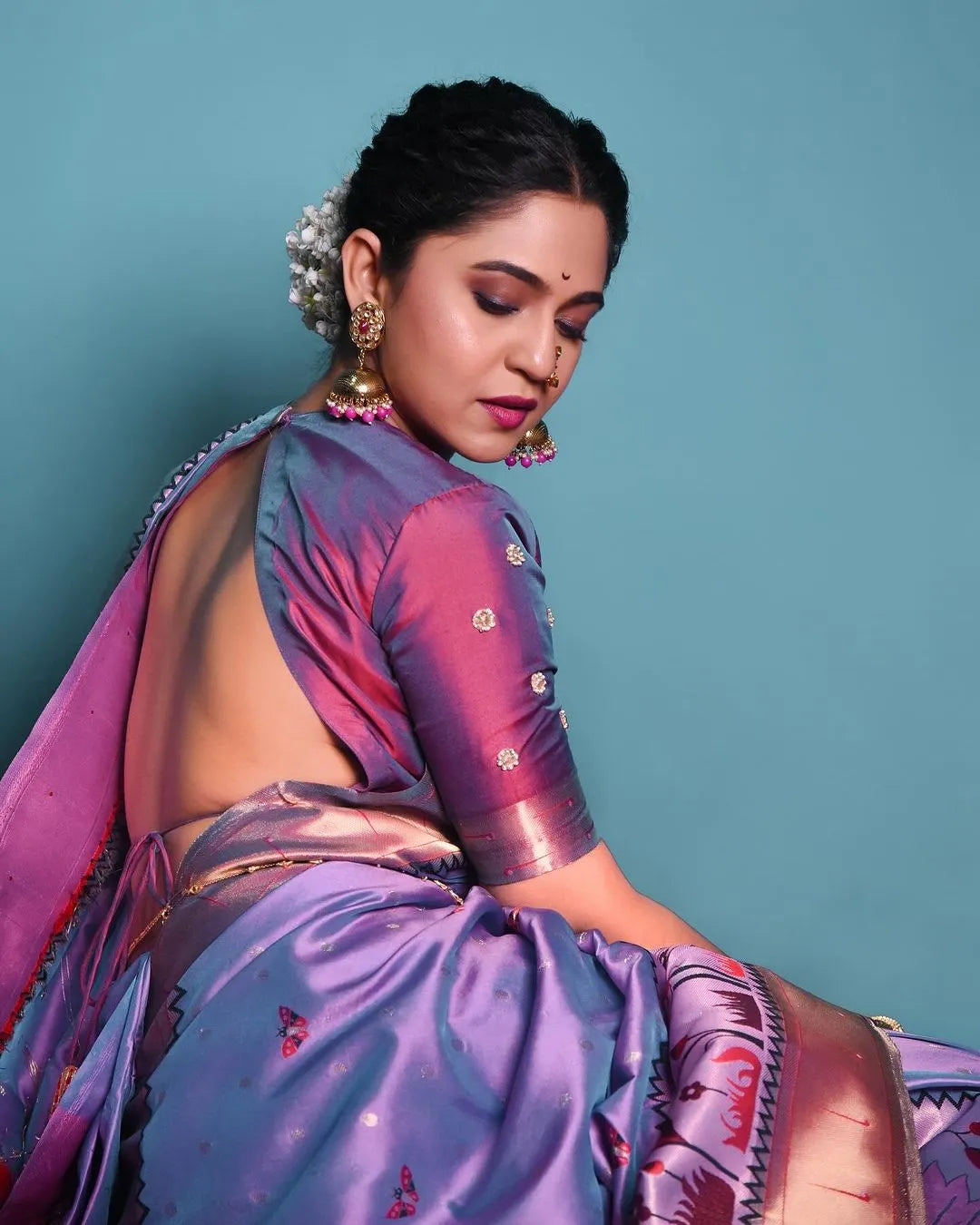 Pure Banarasi Paithani Silk Saree
