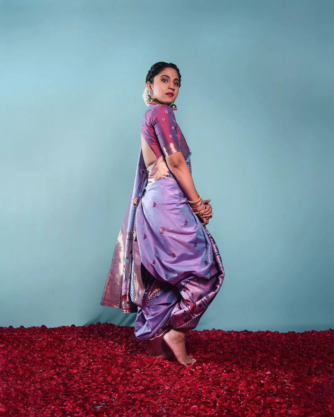 Pure Banarasi Paithani Silk Saree