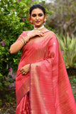 Maheshwari Zari Woven Soft Silk Saree