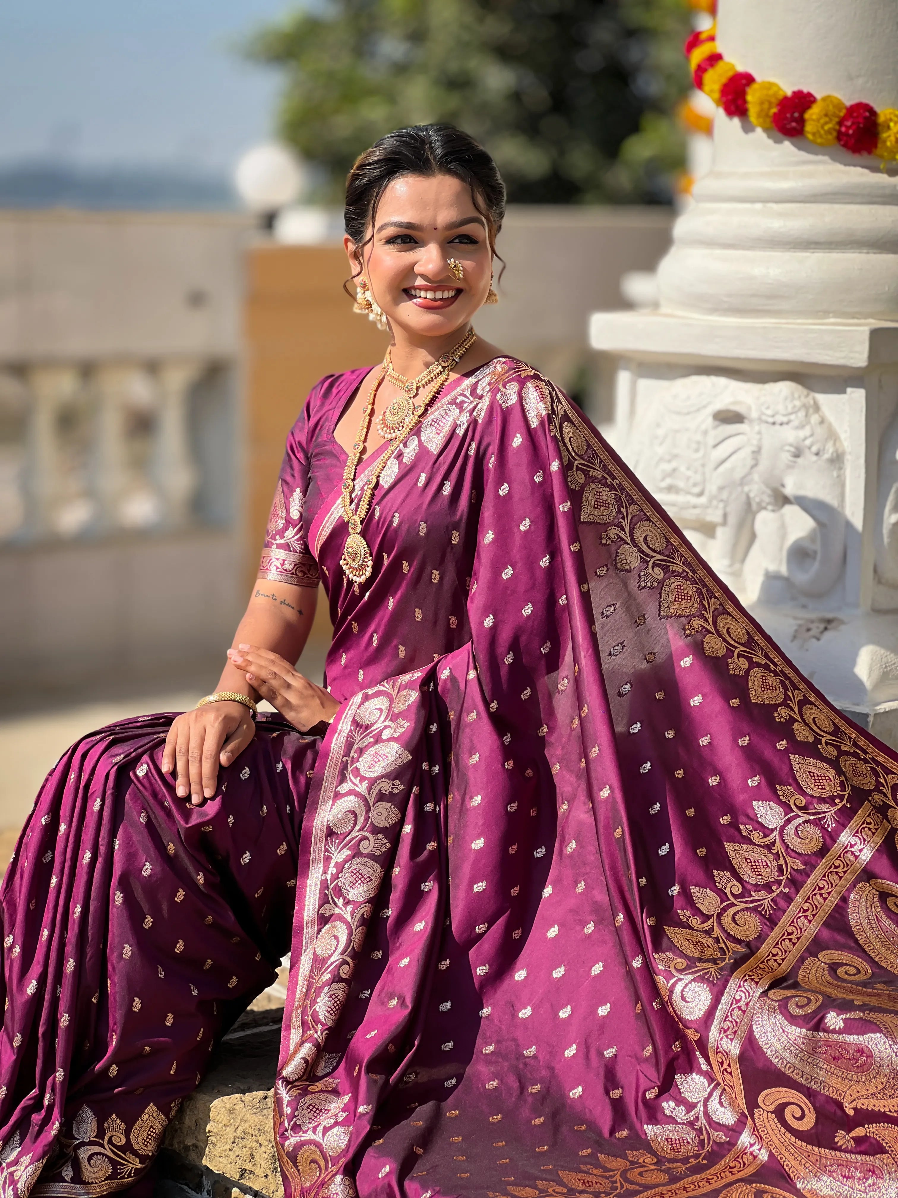 Soft Silk Banarasi Rich Pallu Saree