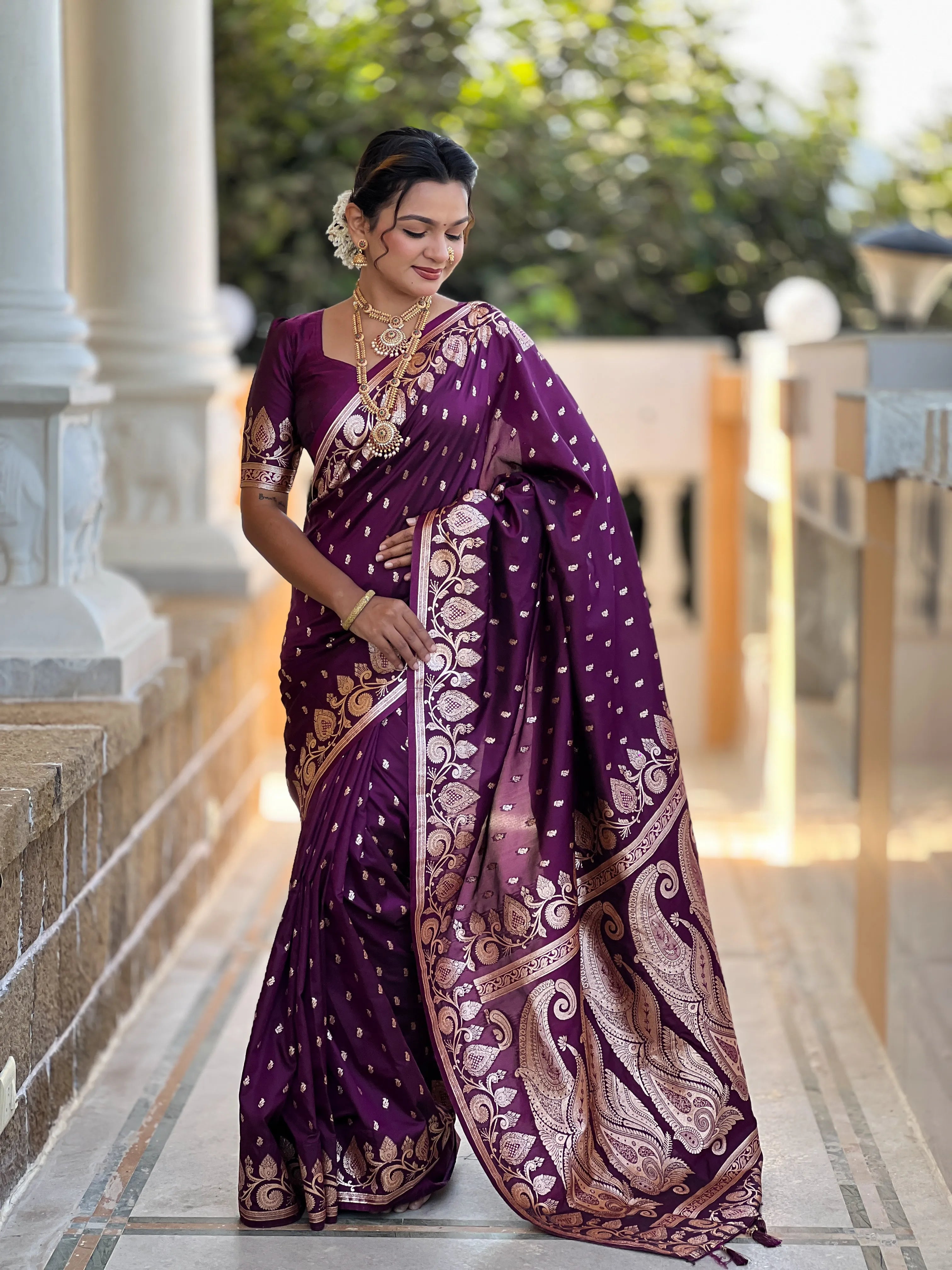 Soft Silk Banarasi Rich Pallu Saree