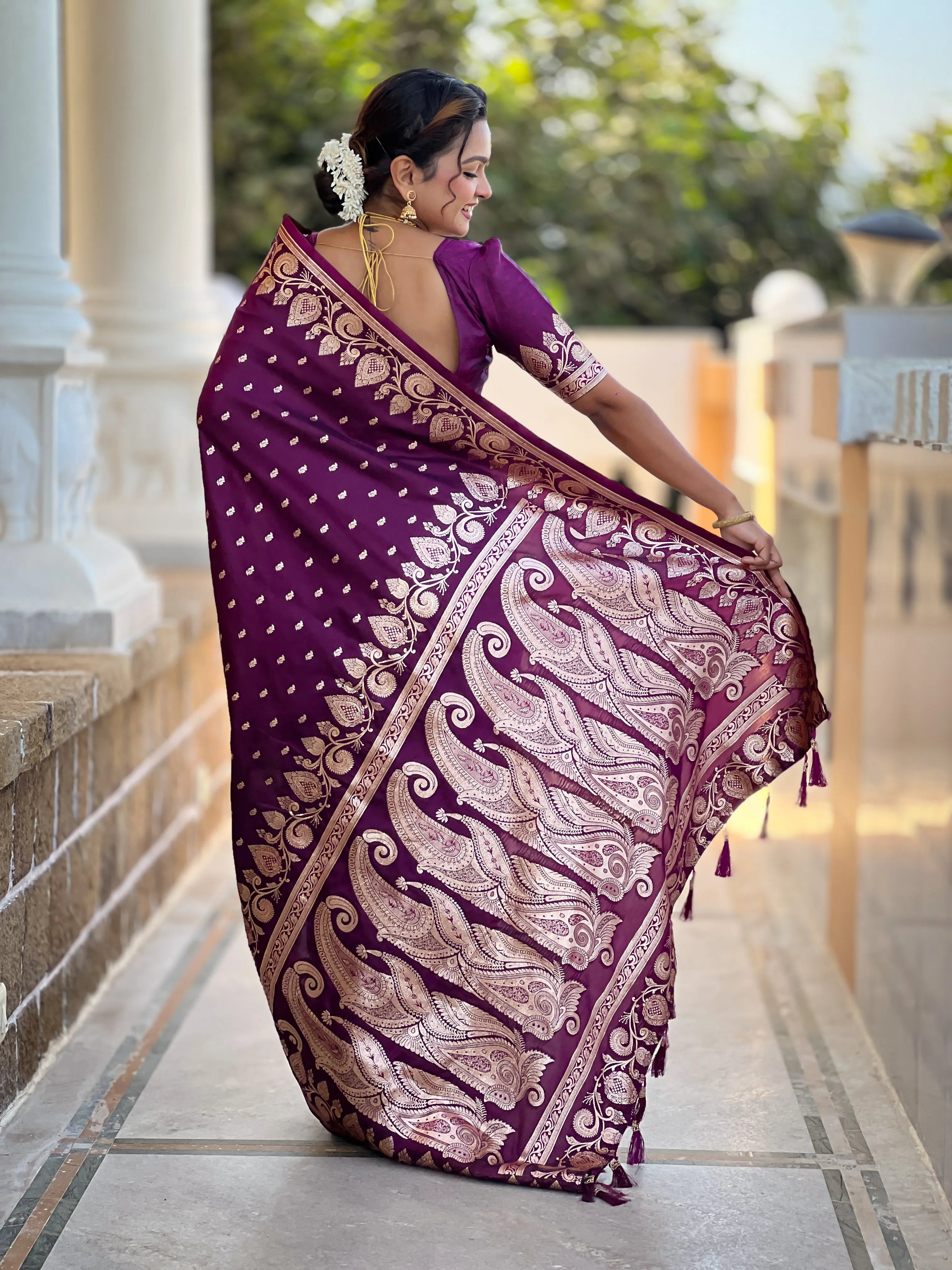 Soft Silk Banarasi Rich Pallu Saree