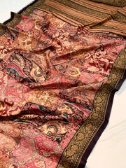 Cotton Kashmiri Digital Printed Saree