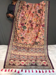 Kalamkari Digital Printed Cotton Saree
