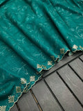 Ruhi Silk Jaal Work Sequence Saree