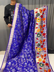 Paithani Soft Silk 3D Traditional Design Saree