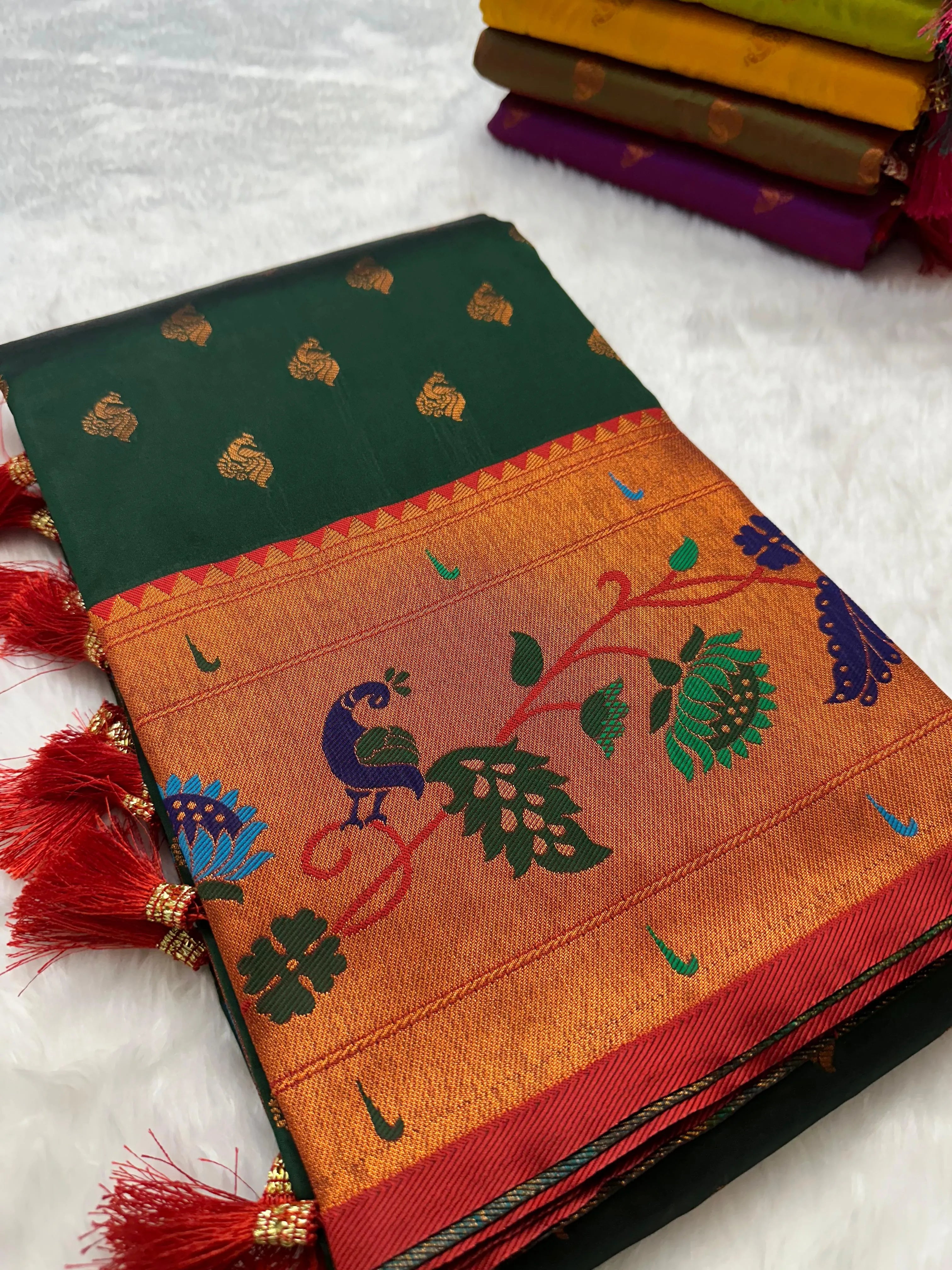 Traditional Wedding Paithani For Women