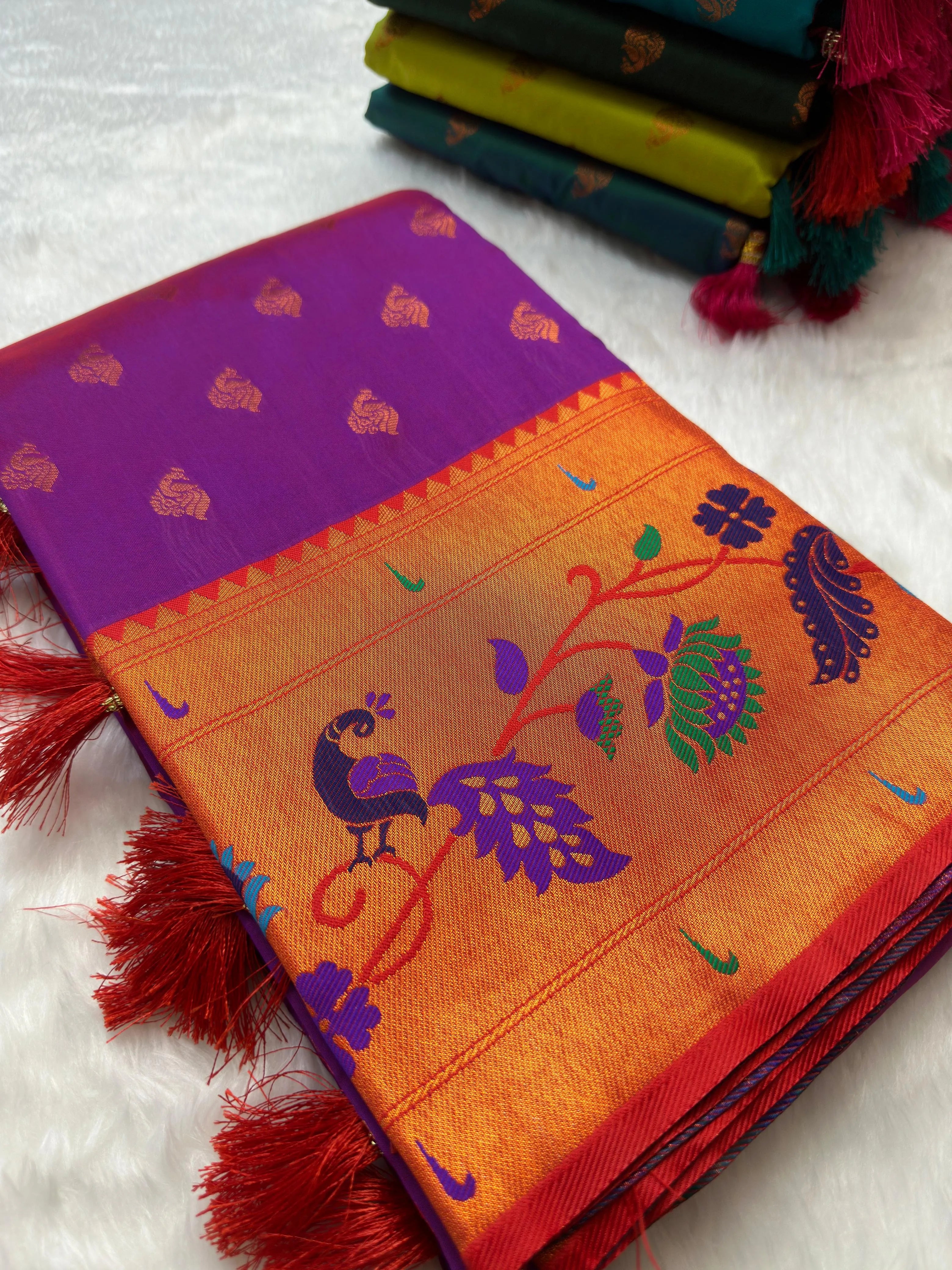 Traditional Wedding Paithani For Women