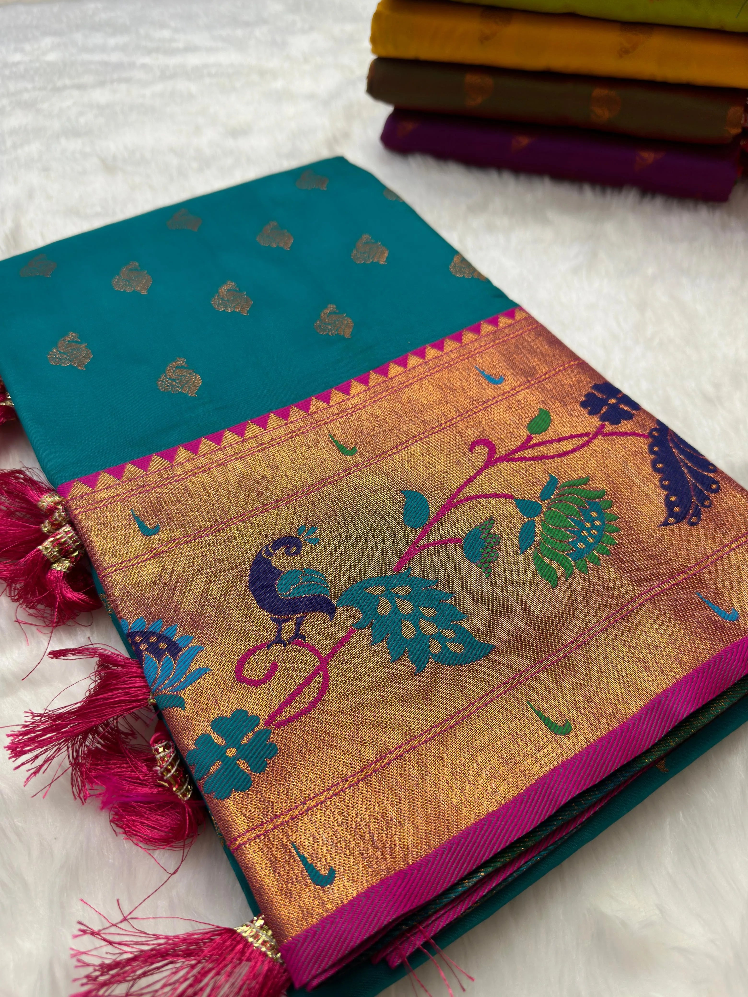 Traditional Wedding Paithani For Women