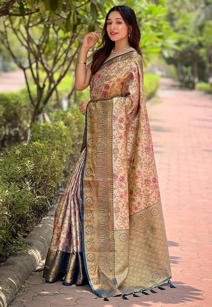 Dharmavaram Silk Rich Saree