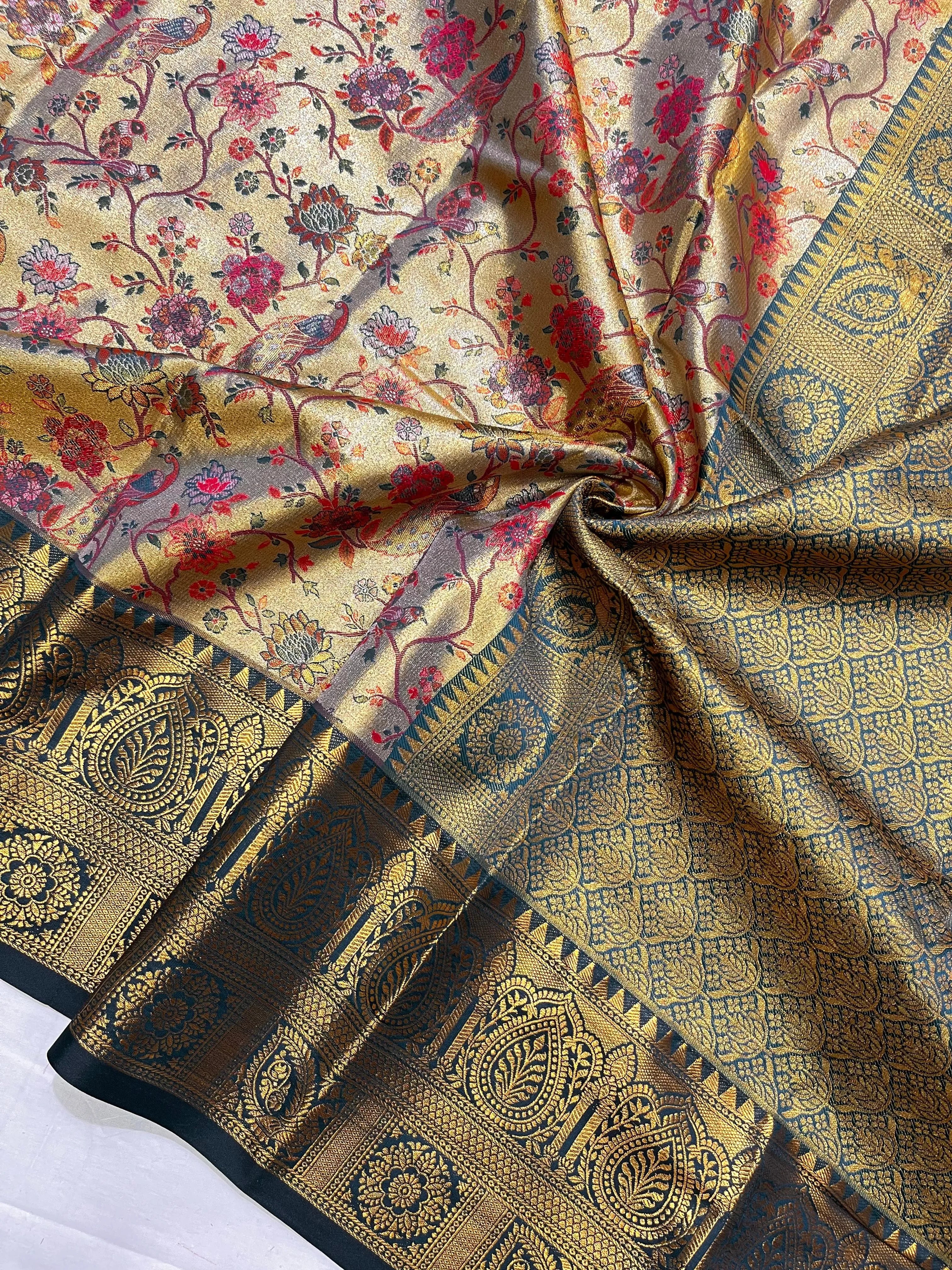 Dharmavaram Silk Rich Saree