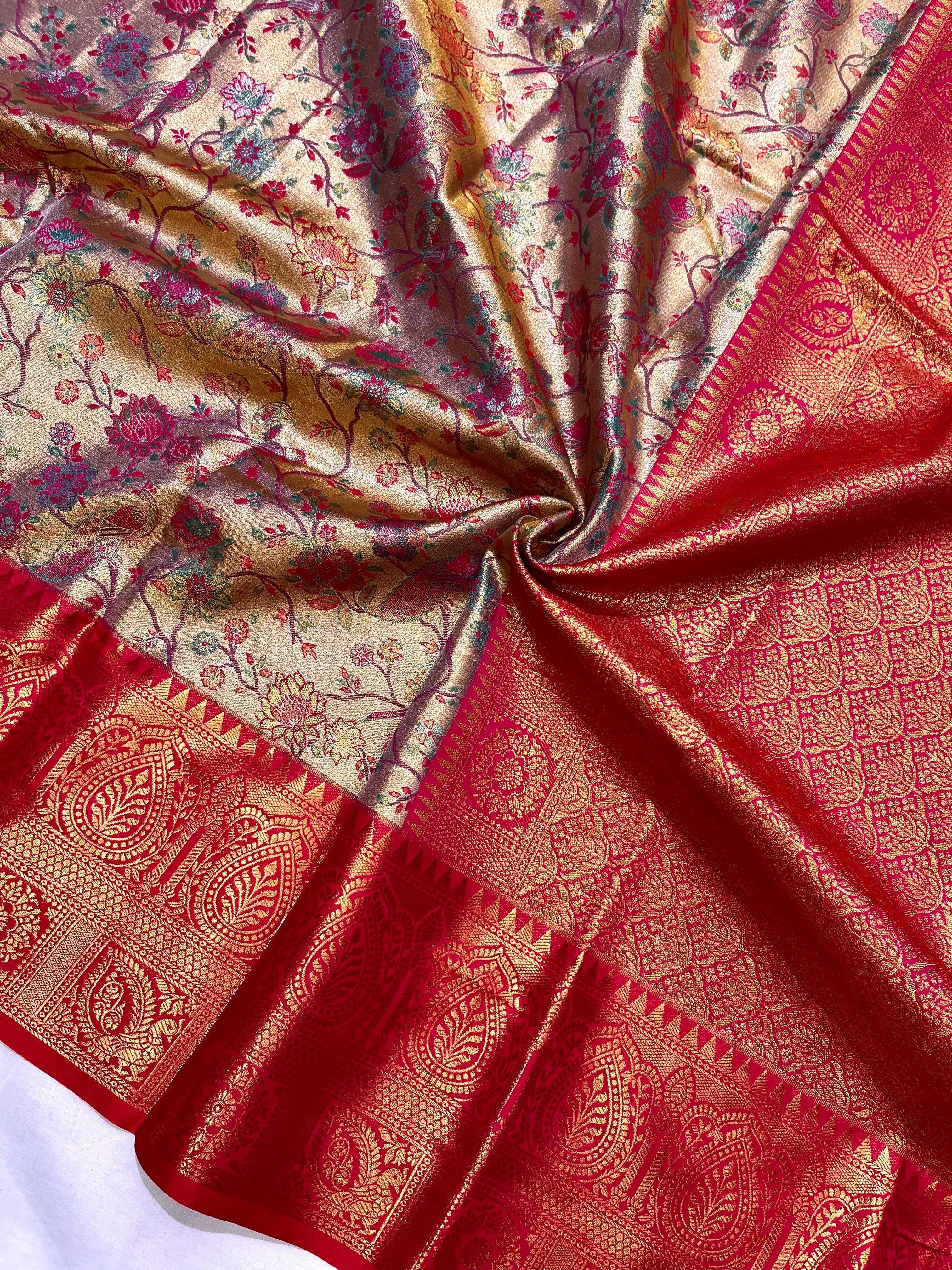 Dharmavaram Silk Rich Saree