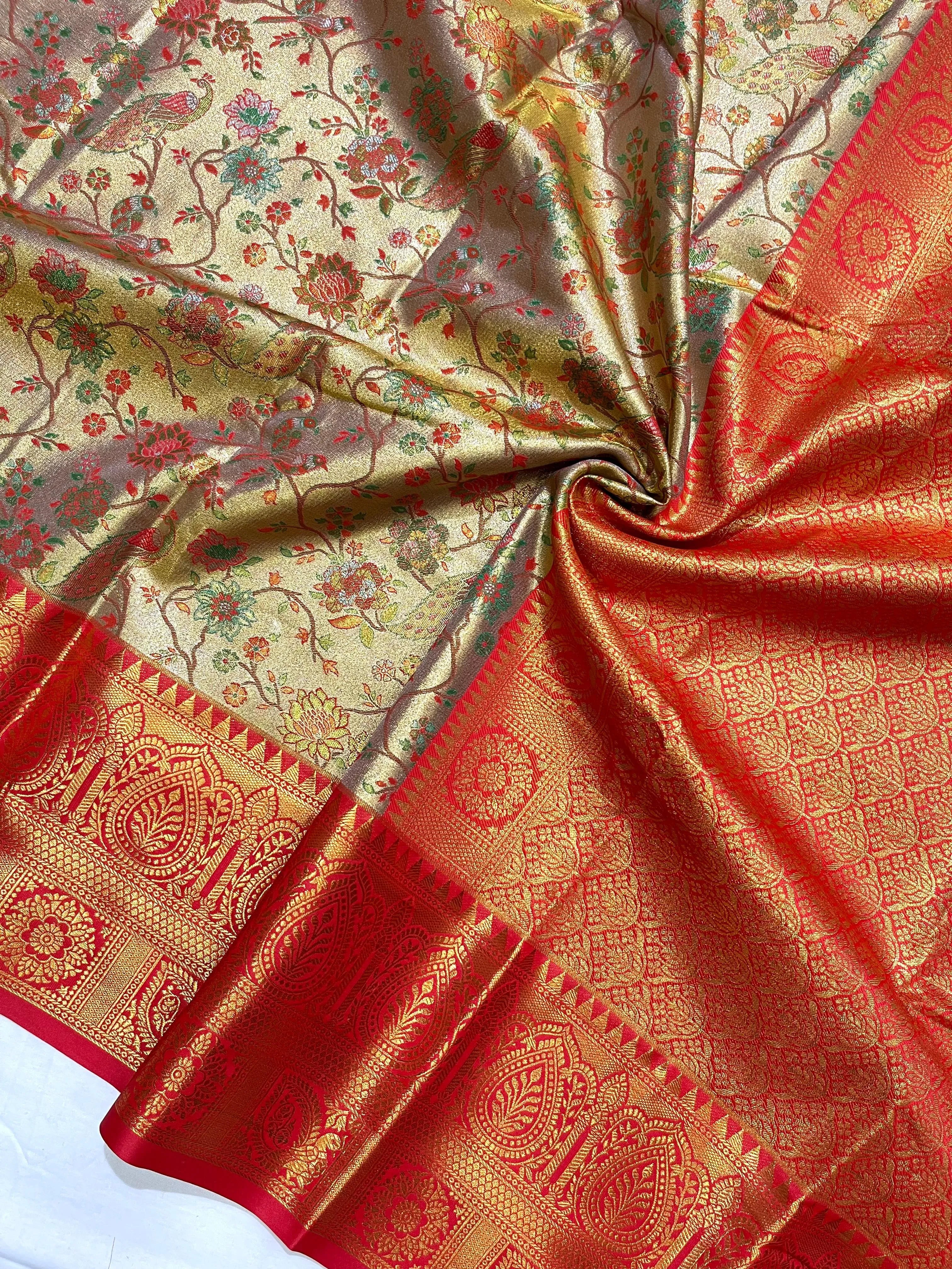 Dharmavaram Silk Rich Saree