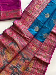 Banarasi Intricate Color Thread Saree