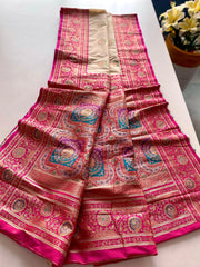 Banarasi Intricate Color Thread Saree