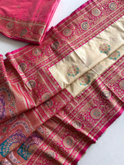 Banarasi Intricate Color Thread Saree