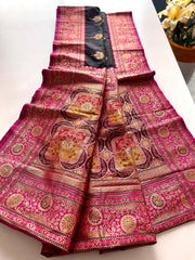 Banarasi Intricate Color Thread Saree