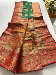 Banarasi Intricate Color Thread Saree