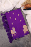 Moonga Silk Nandi Border Banarasi Saree