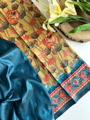 Dola Viscose Digital Printed Pichwai Saree