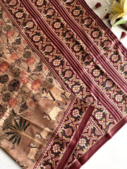 Dola Viscose Digital Printed Pichwai Saree