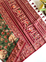 Dola Viscose Digital Printed Pichwai Saree
