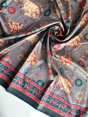 Dola Viscose Digital Printed Pichwai Saree