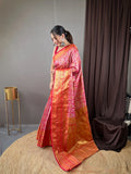 Kanjivaram Semi Silk Kanchi Style Saree