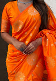 Soft Moonga Silk Banarasi Zari Woven Saree