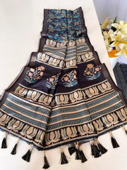 Dola Viscose Digital Printed Saree