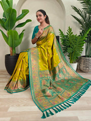 Paithani Silk Meenakari Soft Silk Saree