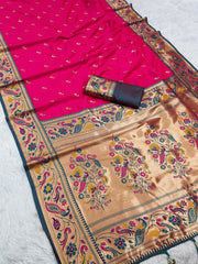 Royal Paithani Soft Silk Saree