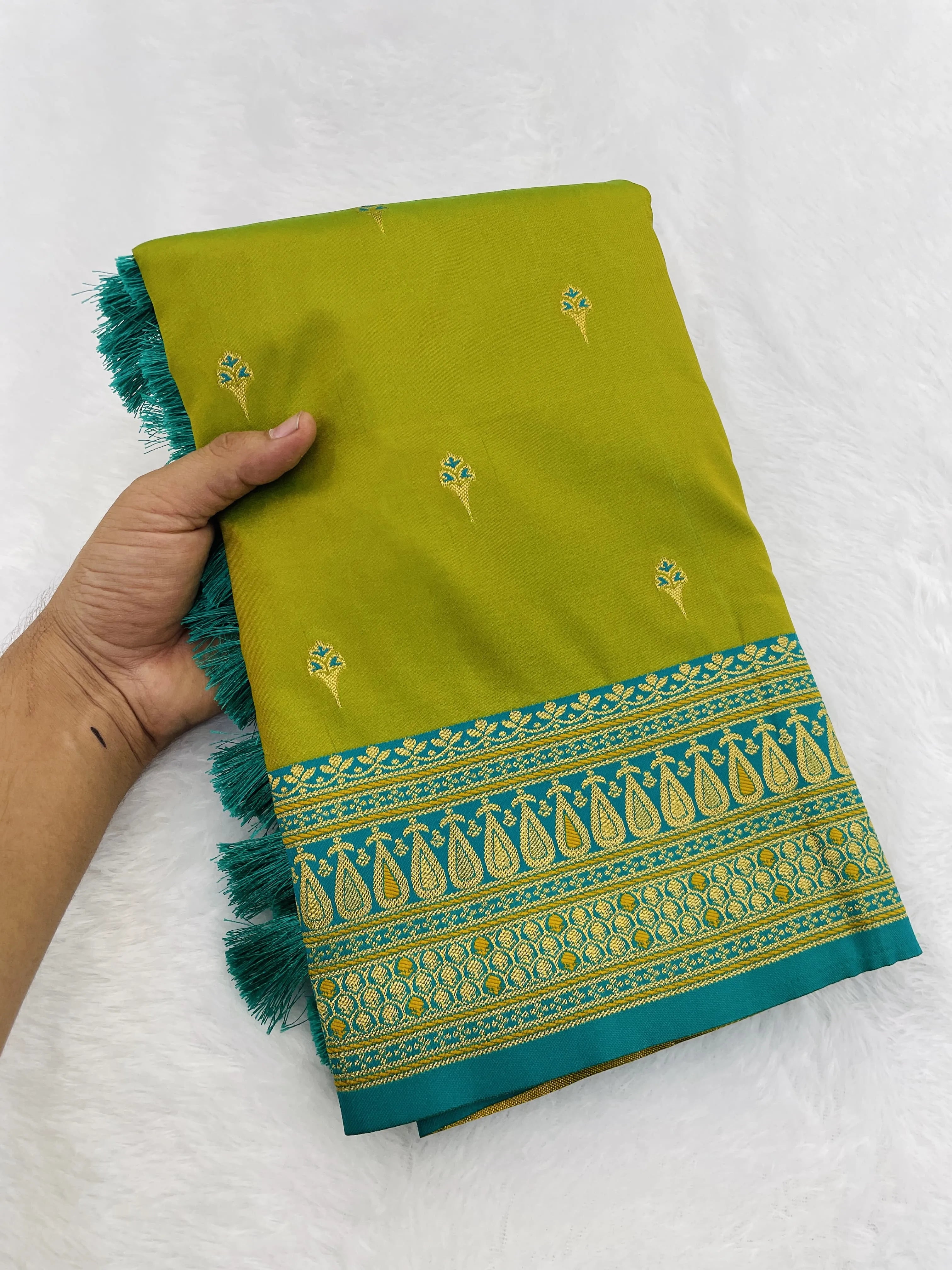 Soft Silk Meenakari Rich Paithani Saree