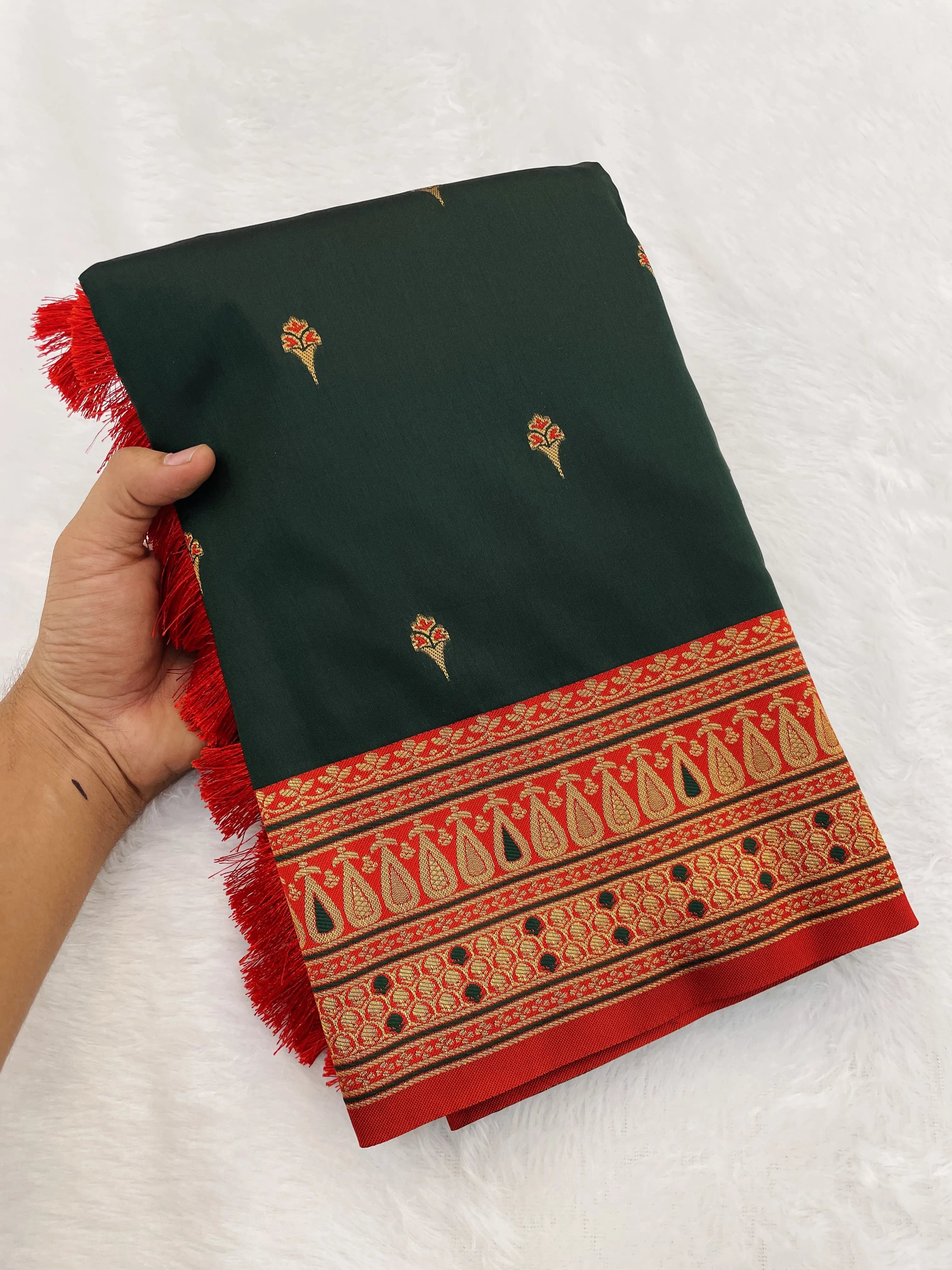 Soft Silk Meenakari Rich Paithani Saree