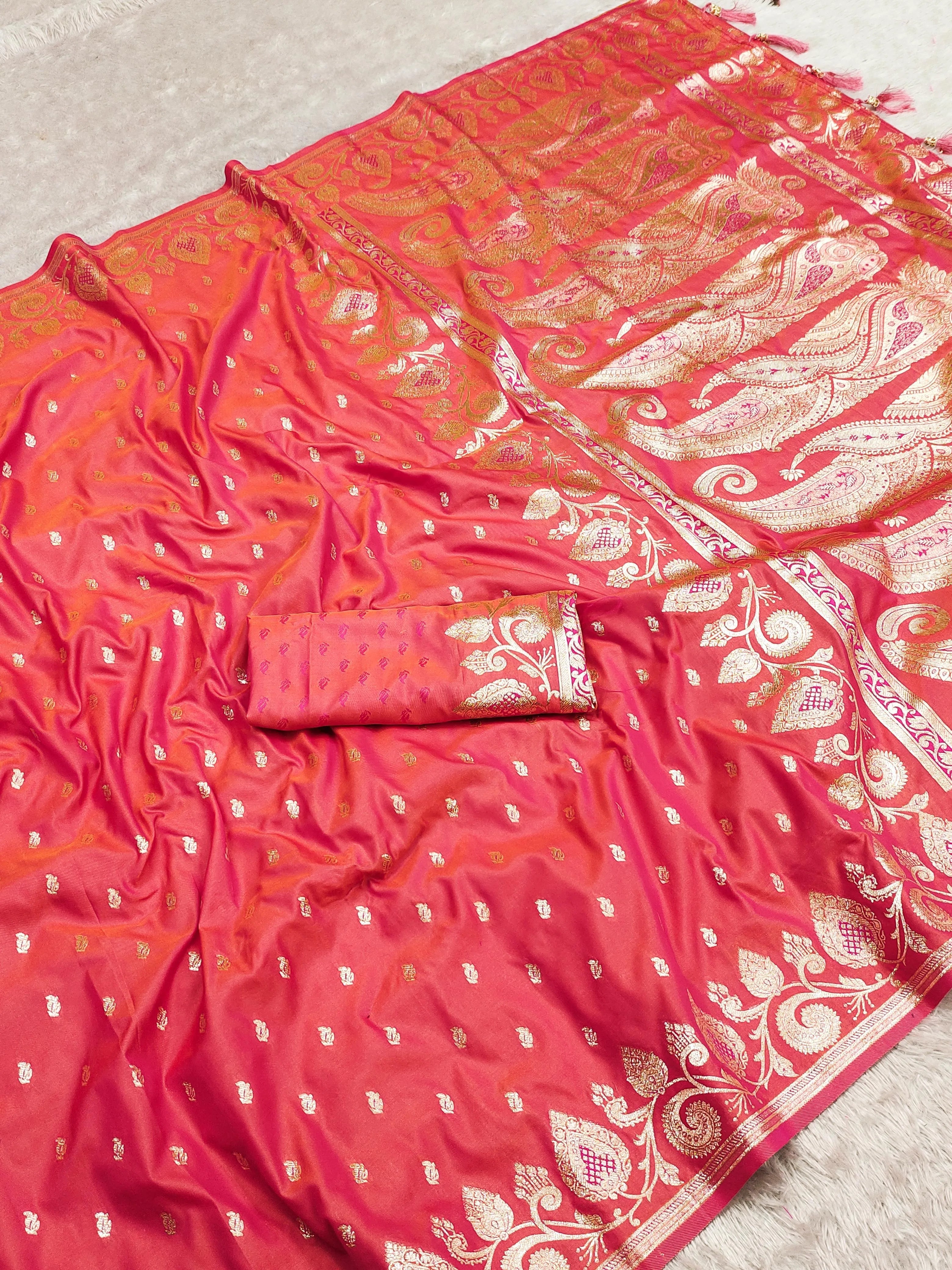 Soft Silk Banarasi Rich Pallu Saree