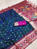 Soft Silk Banarasi Meenakari Rich Pallu Saree