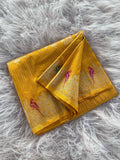 Banarasi Mushro Satin Silk Zari Banarasi Weaving Saree (Product Code: AS-892)