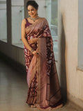 Neeta Ambani Inspired Banarasi Katan SIlk Lace Saree