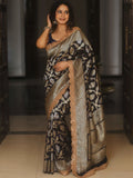 Neeta Ambani Inspired Banarasi Katan SIlk Lace Saree