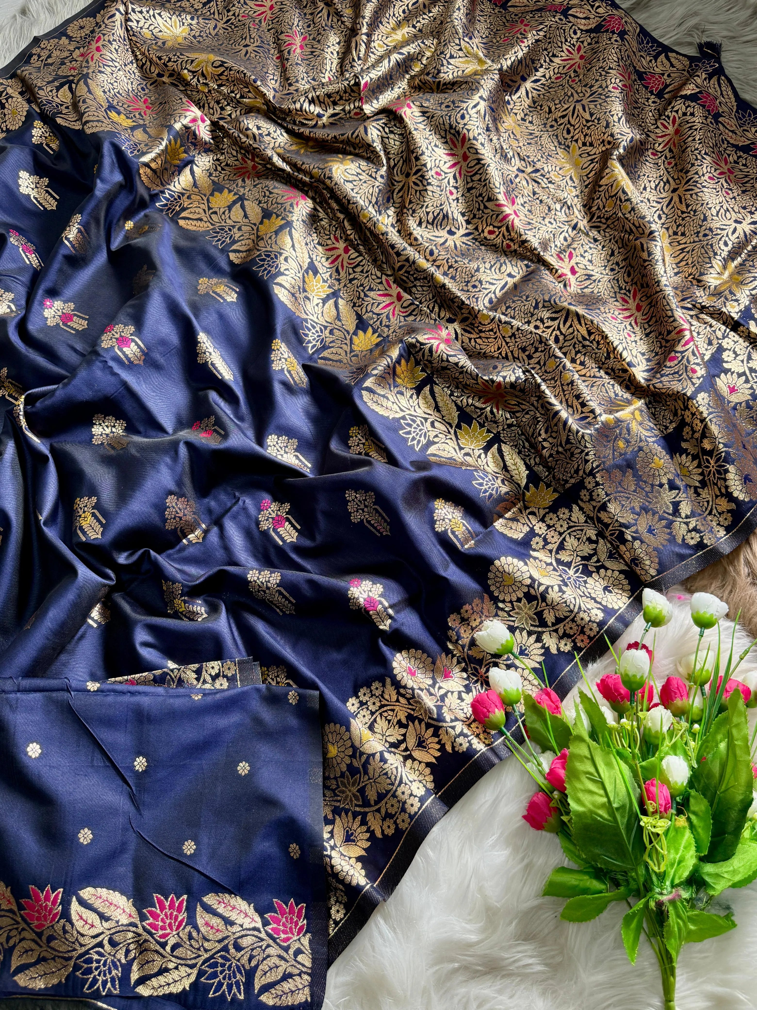 Banarasi Katan Silk Saree