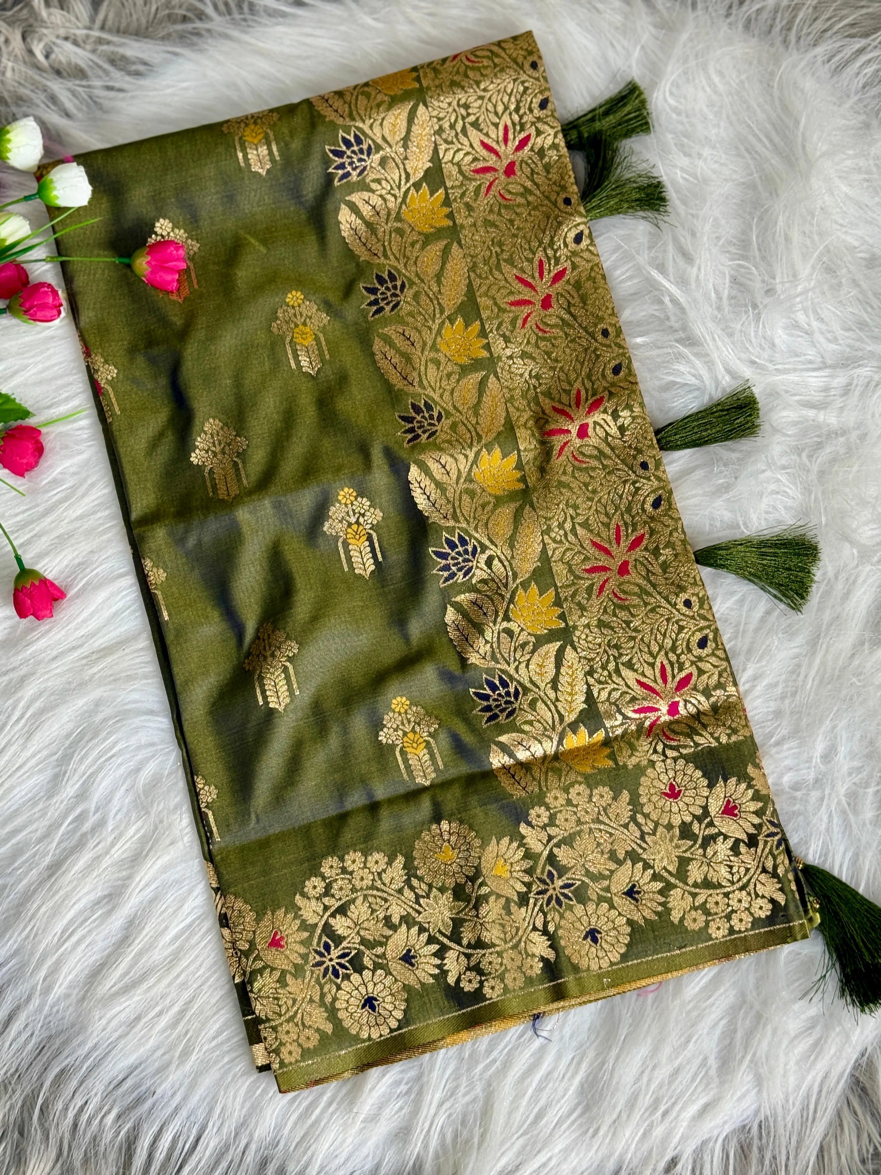 Banarasi Katan Silk Saree