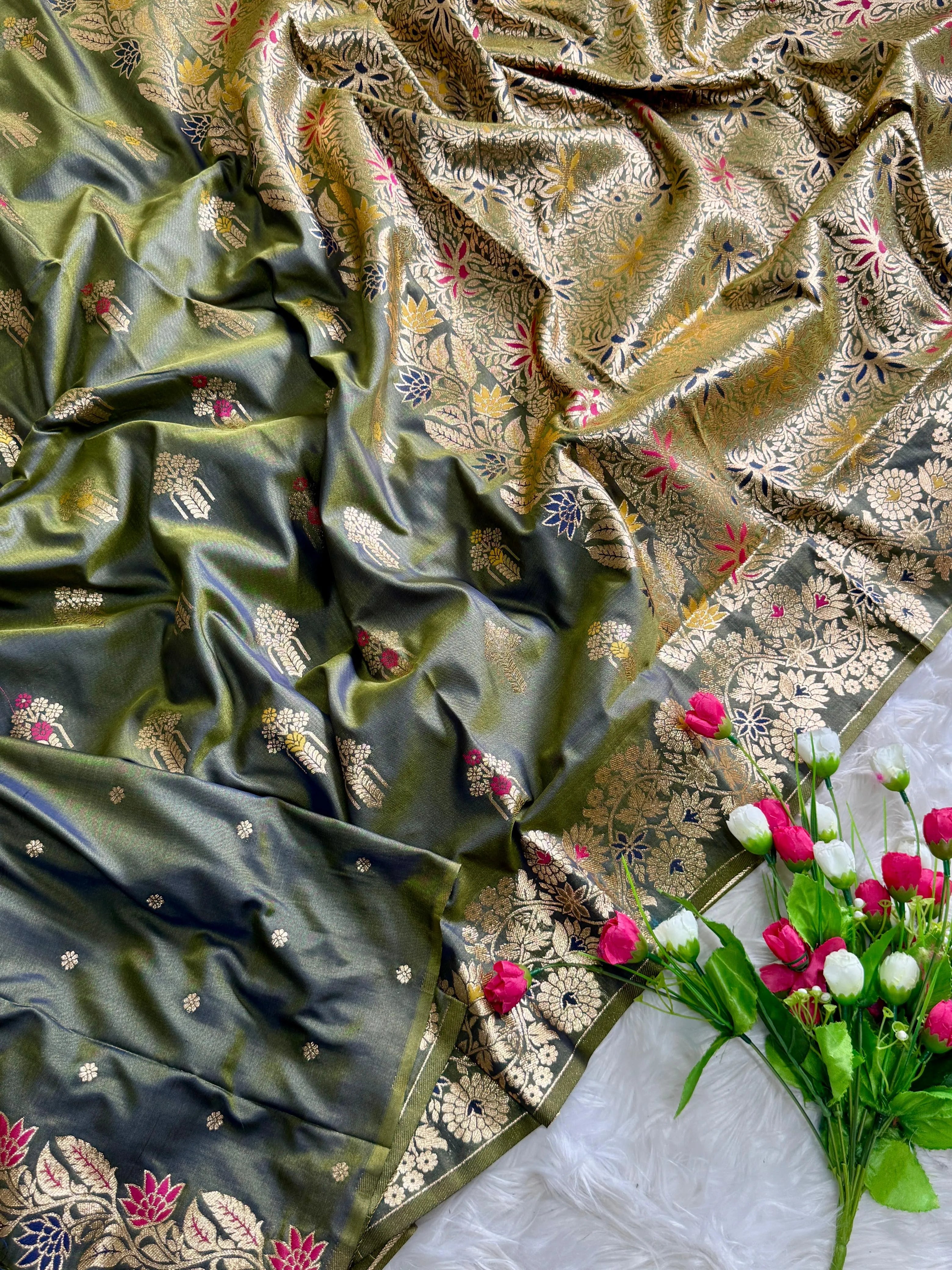 Banarasi Katan Silk Saree